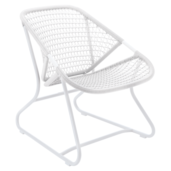 fauteuil de jardin, fauteuil blanc, fauteuil fermob