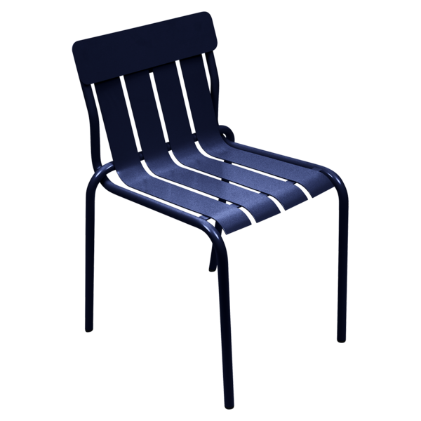 chaise metal, chaise design, chaise metal original, chaise design bleu