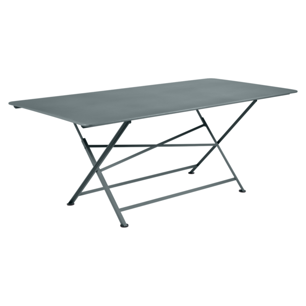table de jardin, table metal, table de jardin pliante, table metal pliante, table fermob gris