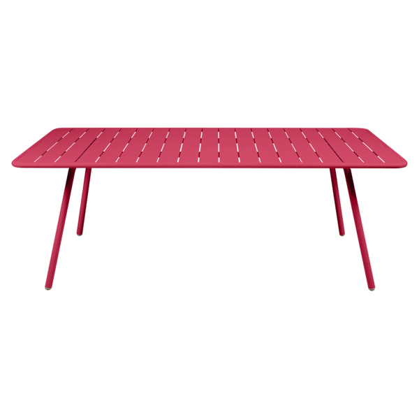 table de jardin, table metal, table fermob, table rose, grande table de jardin, table de jardin rectangulaire