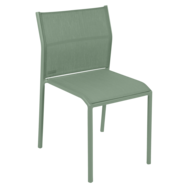 chaise de jardin, chaise en métal et toile cactus