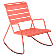 rocking chair metal, rocking chair fermob, rocking chair jardin, rocking chair rose