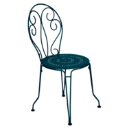 Chaise montmartre bleu acapulco