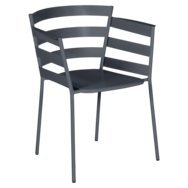 chaise metal design, chaise design, fauteuil de jardin, chaise metal, chaise fermob, fauteuil noir