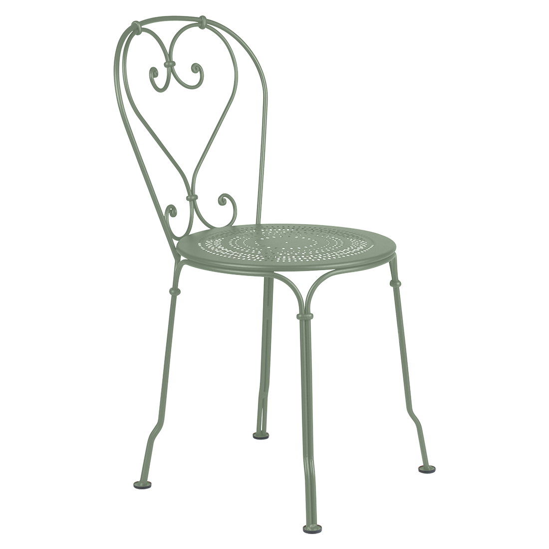 Chaise metal 1900