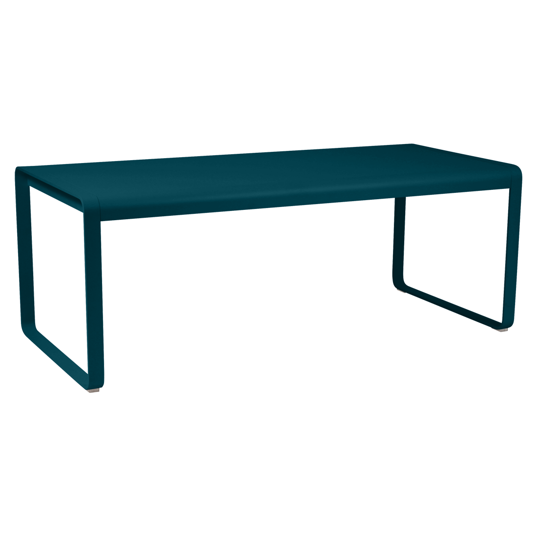 Table 196 x 90 cm bellevie bleu acapulco