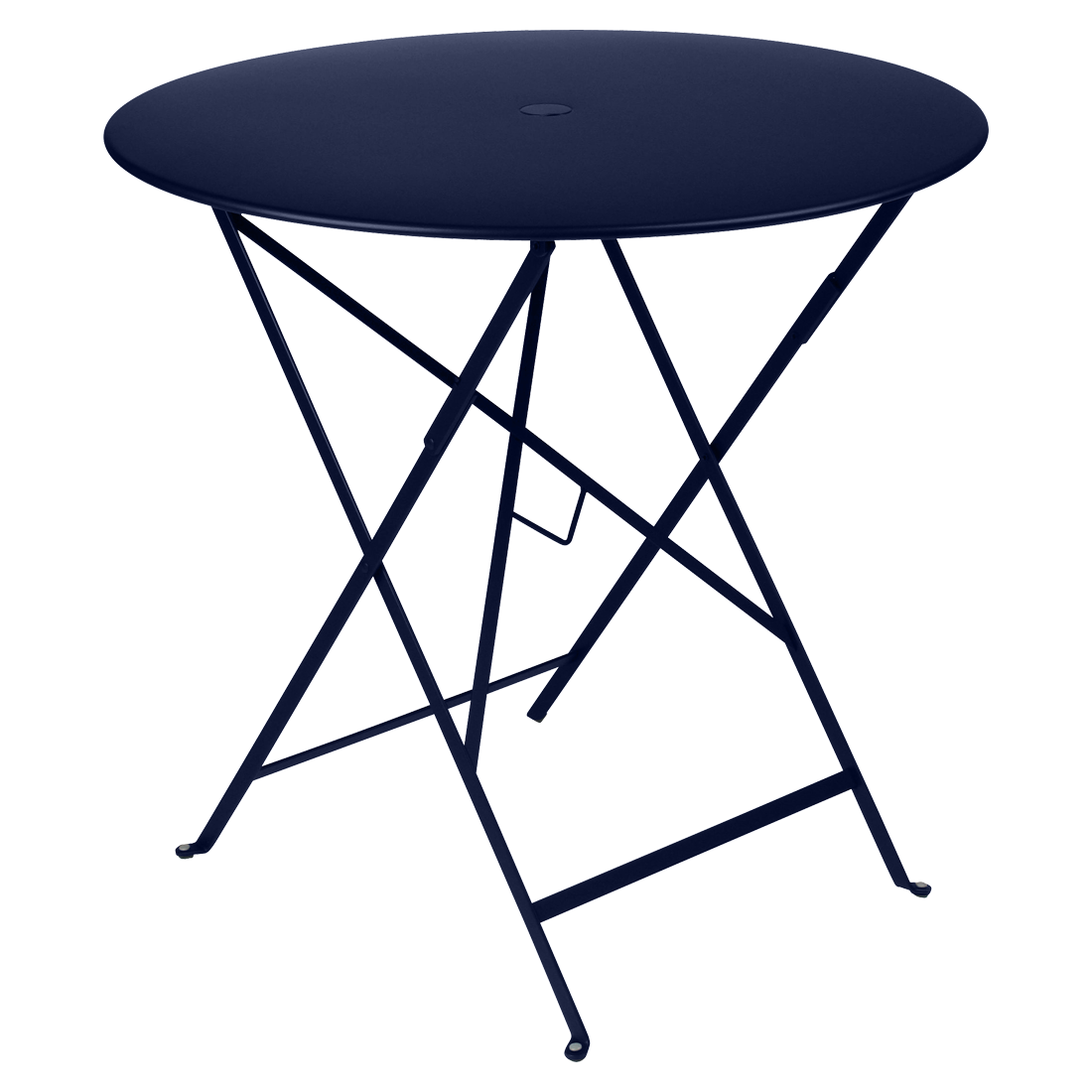 petite table metal, table de jardin fermob, table bistro, petite table pliante, table bleu