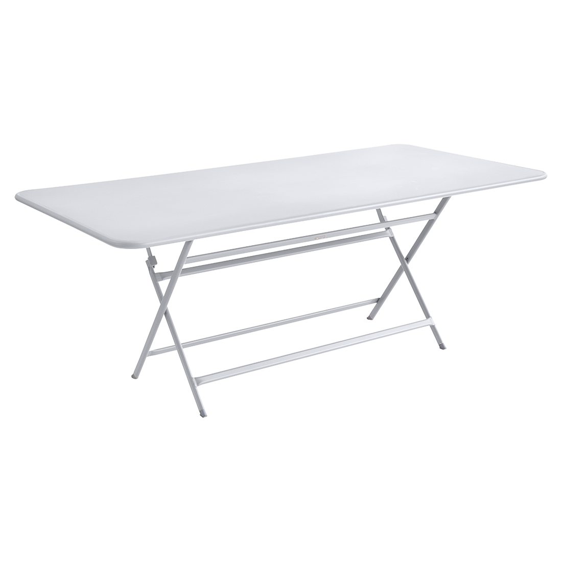 table de jardin pliante, table metal, table metal 8 personnes, table de jardin blanche, table metal blanche