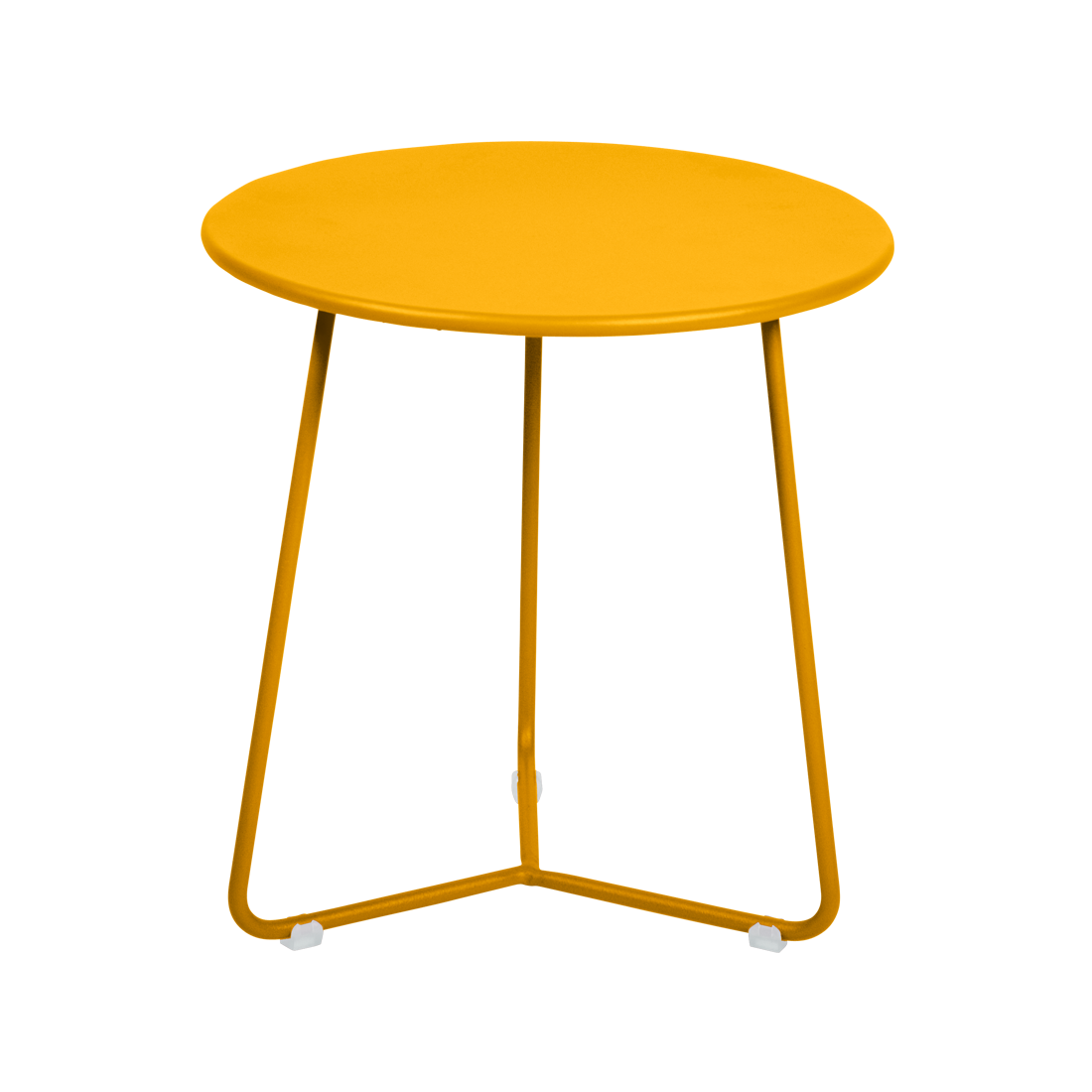 tabouret bas metal, table de chevet, table d appoint, petite table basse jaune