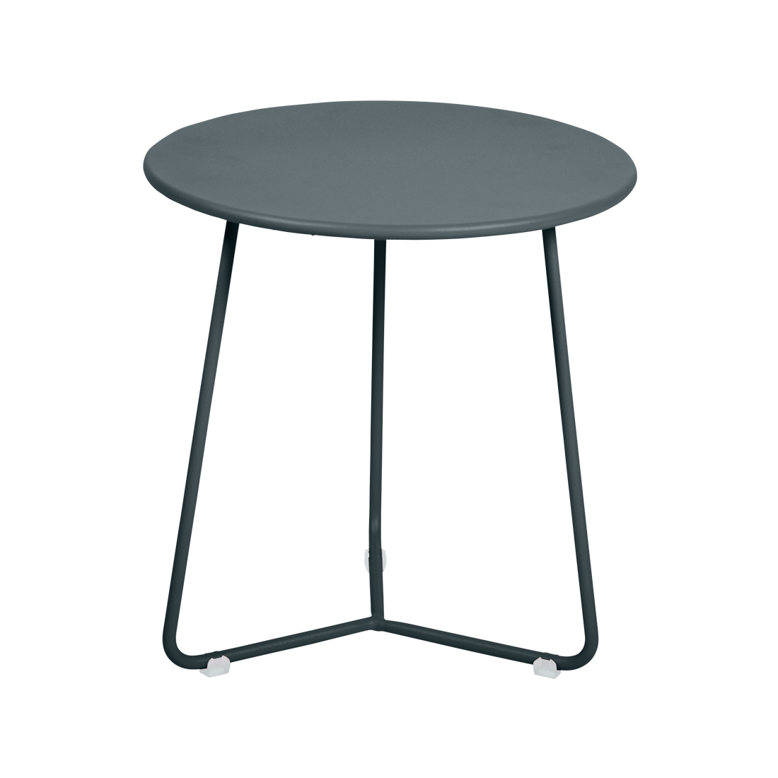 tabouret bas metal, table de chevet, table d appoint, petite table basse gris