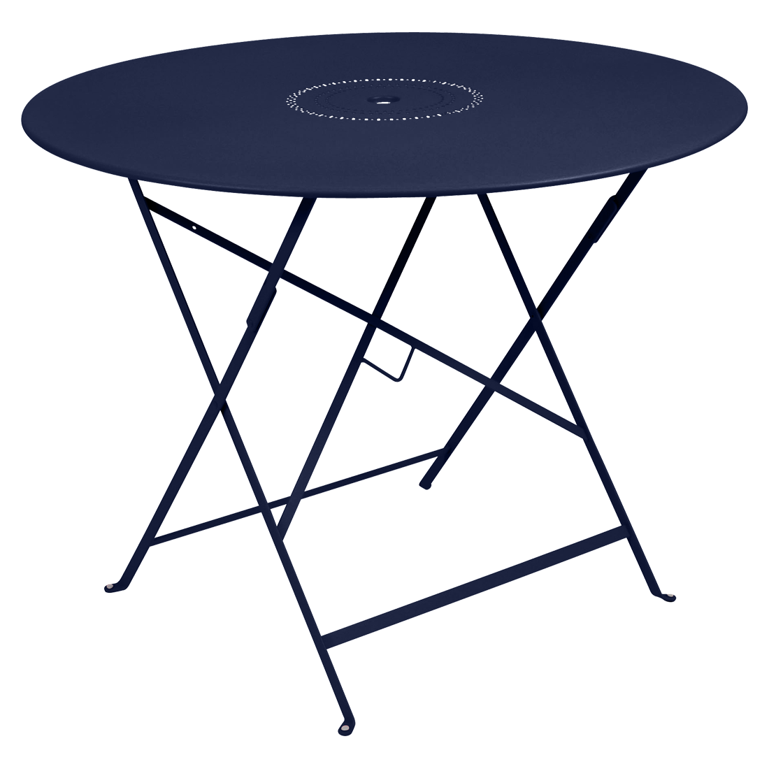 table ronde metal, table ronde jardin, table ronde terrasse, table de jardin, table bleu