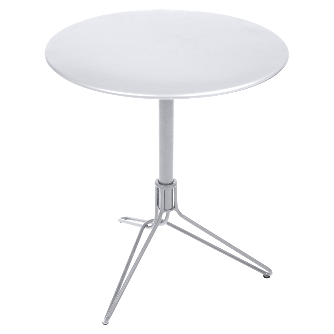 petite table metal, petite table ronde, petite table terrasse, table balcon, gueridon metal, petite table blanche