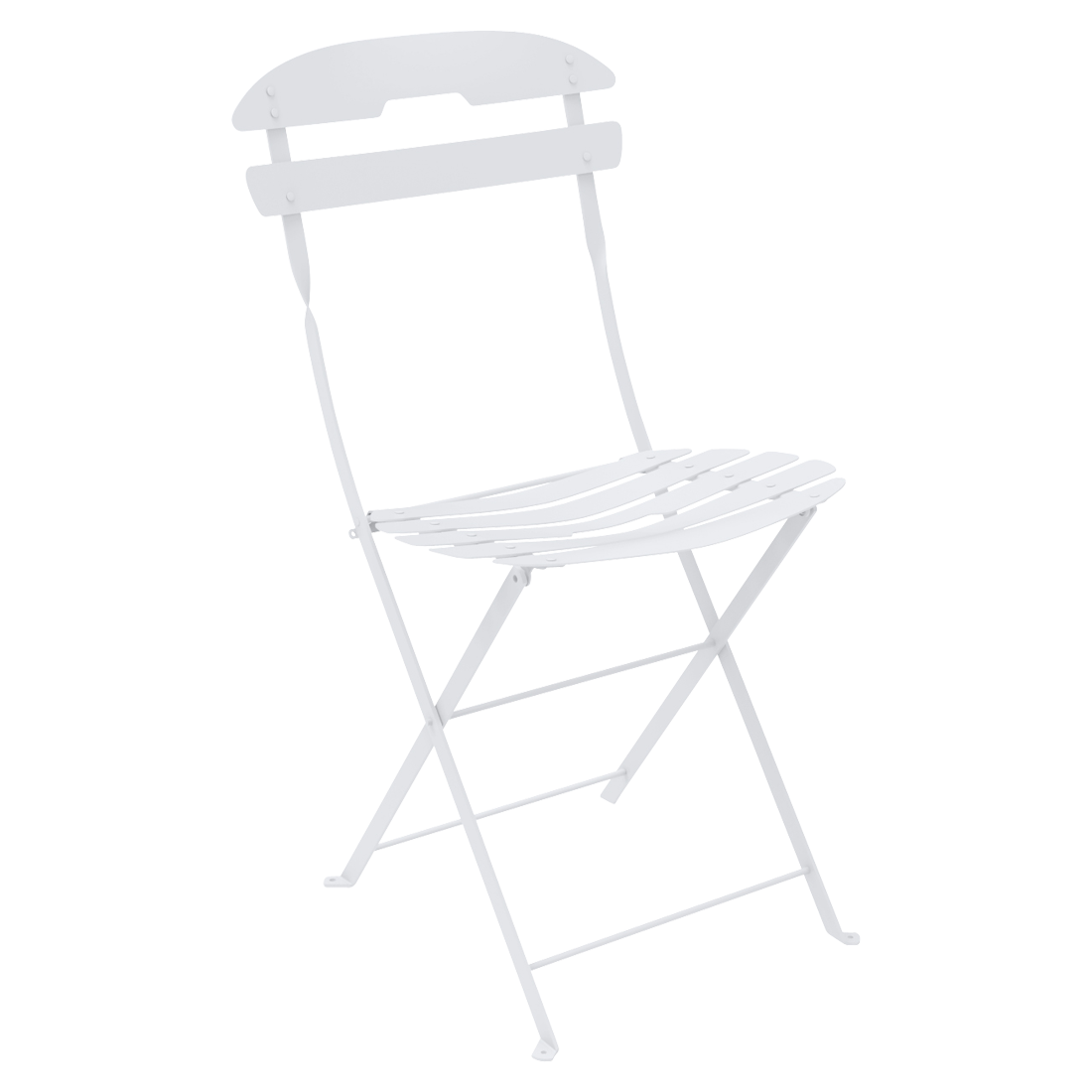 chaise pliante metal, chaise metal, chaise fermob, chaise pliante, chaise blanche