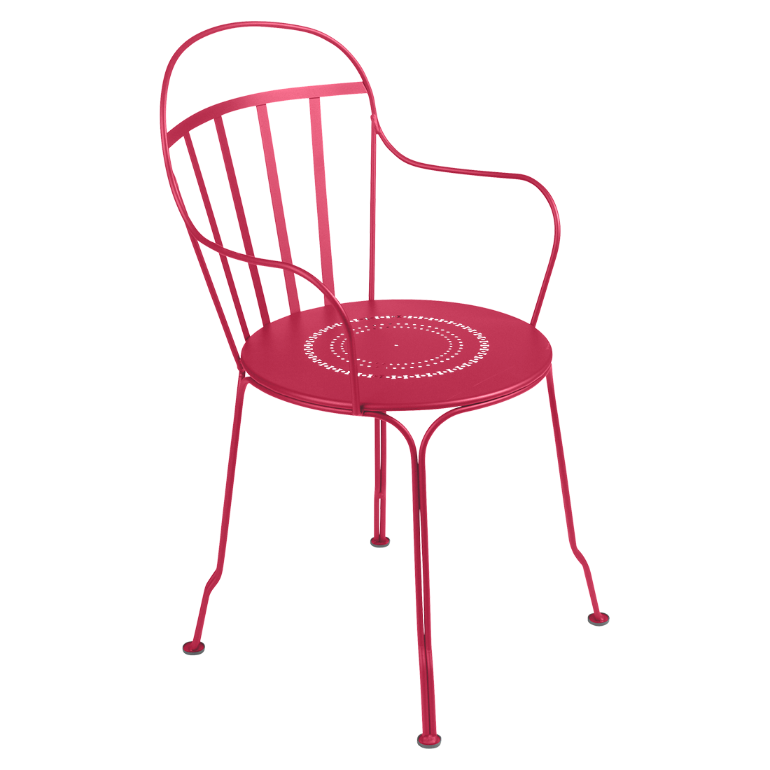 chaise metal, chaise fermob, chaise de jardin, chaise rose