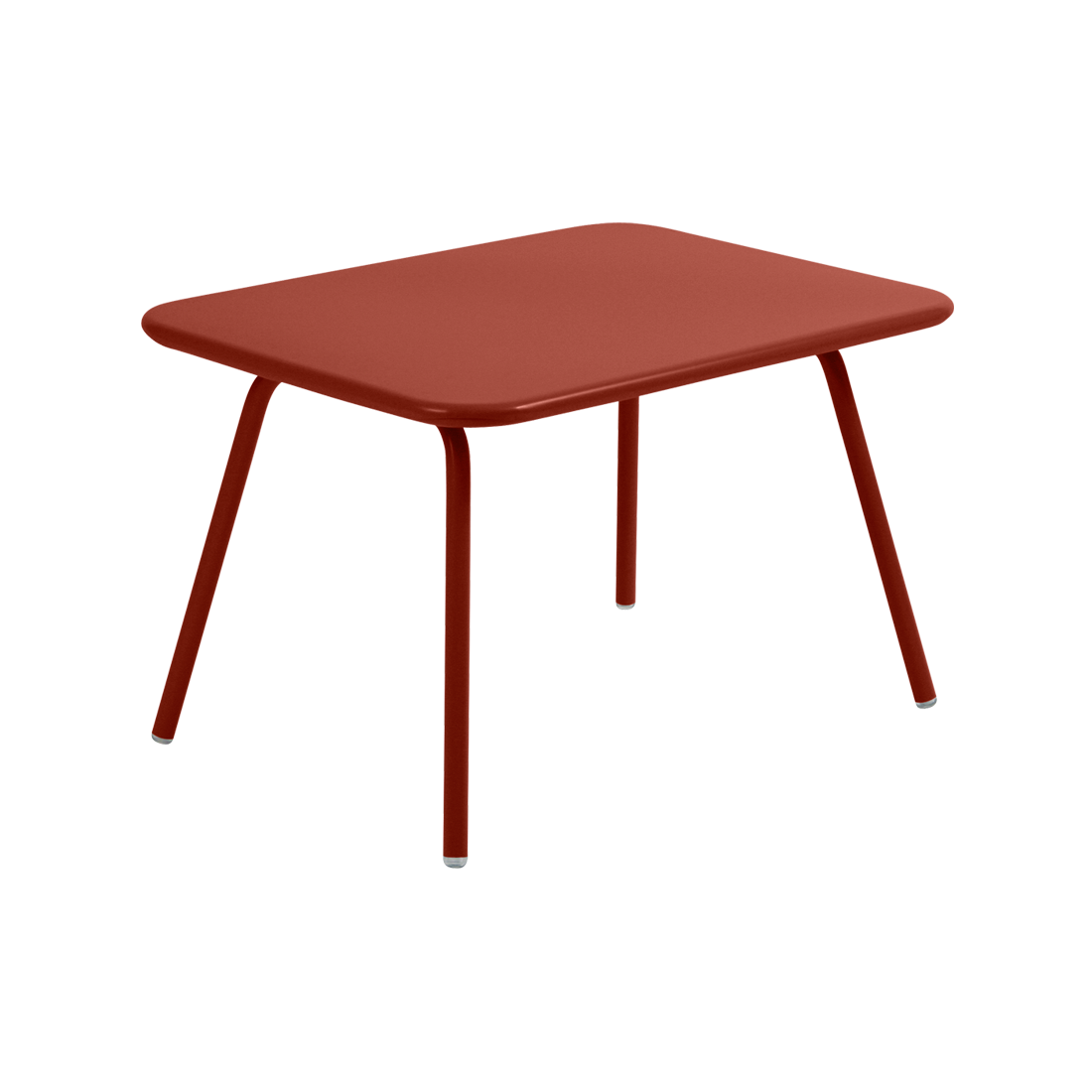 Table kid luxembourg ocre rouge