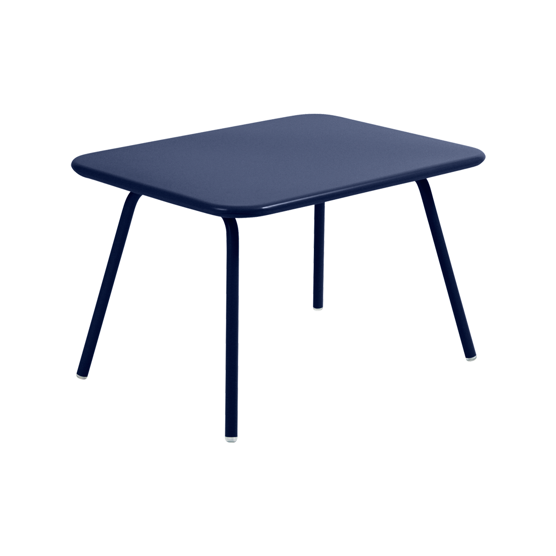 table de jardin pour enfant, table metal pour enfant, table enfant metal, table enfant bleu