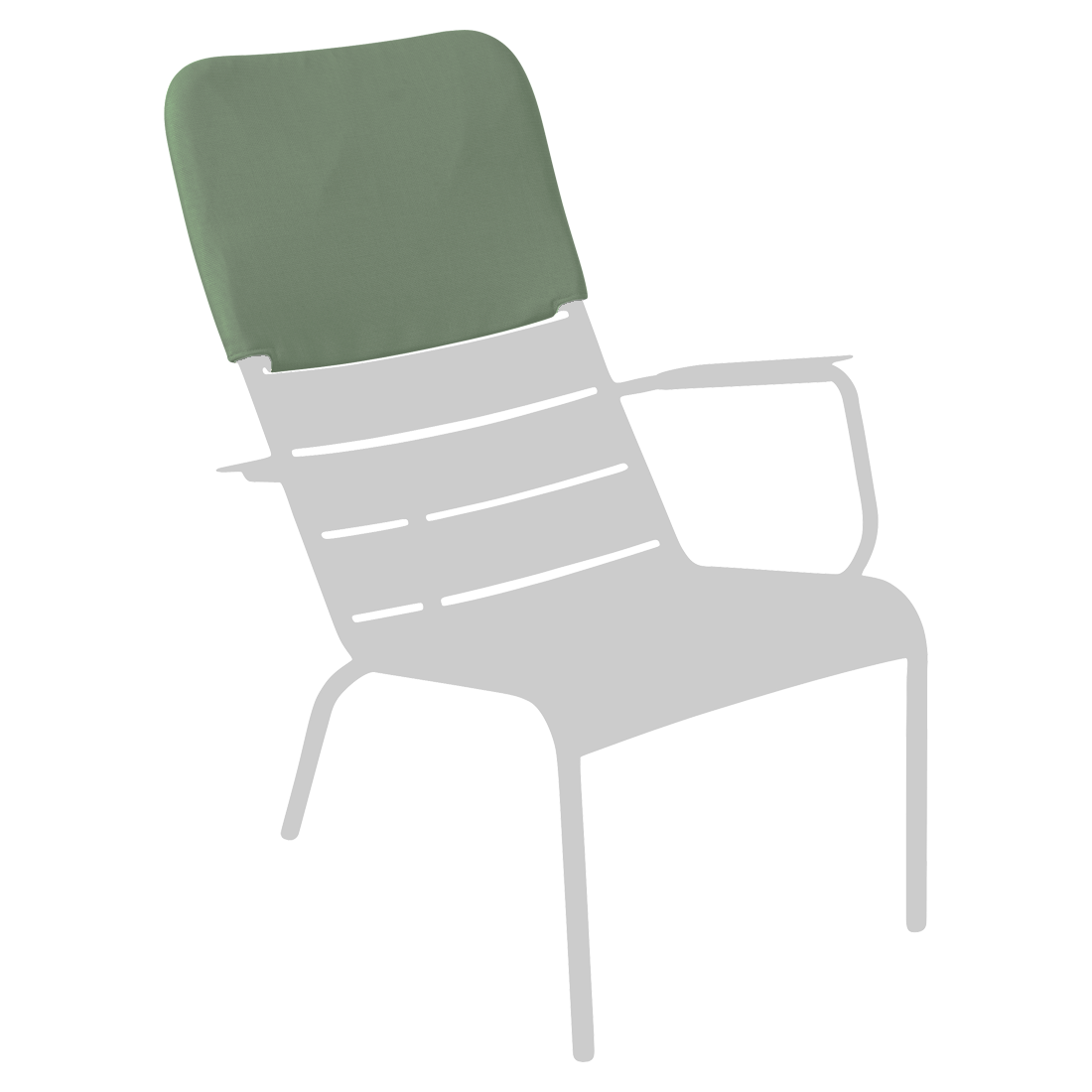 appui-tête fauteuil bas Luxembourg vert