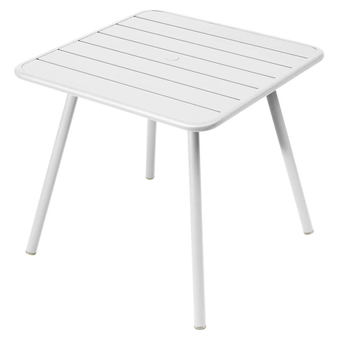 table de jardin, table metal, table 4 places, table blanche, table fermob