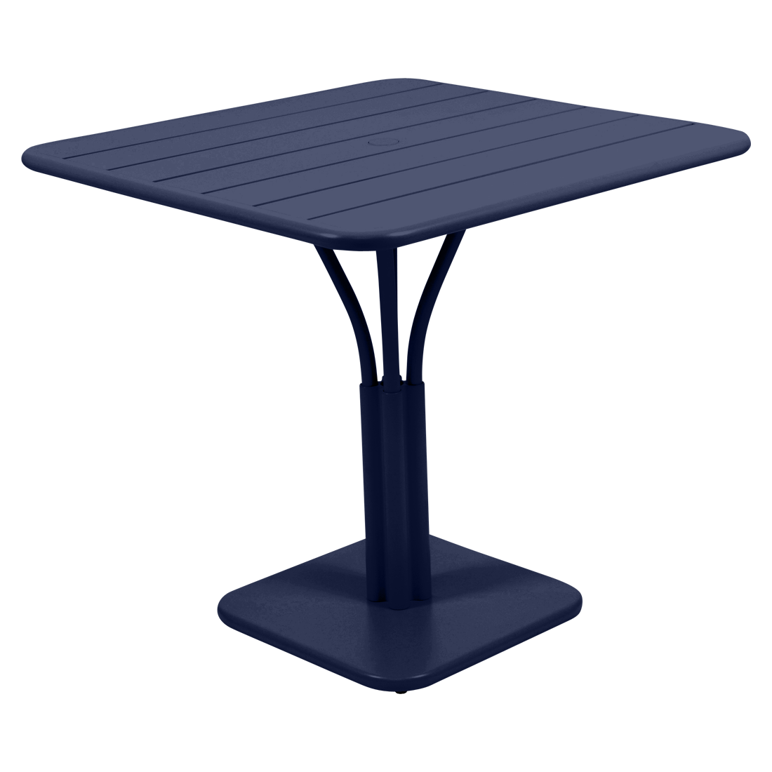 table de jardin, table metal, petite table, table bleu