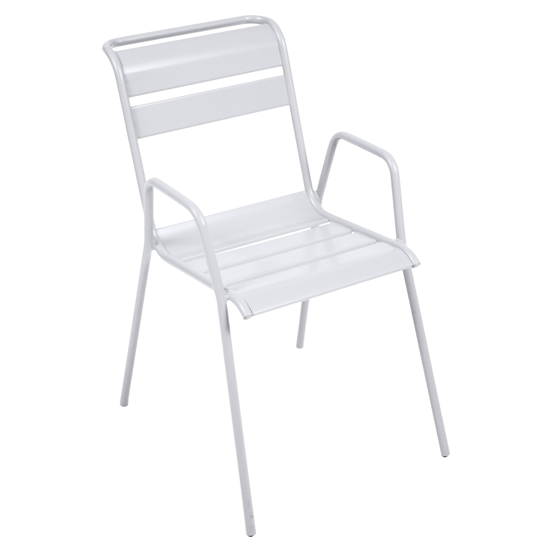 chaise metal, chaise de jardin, chaise blanche