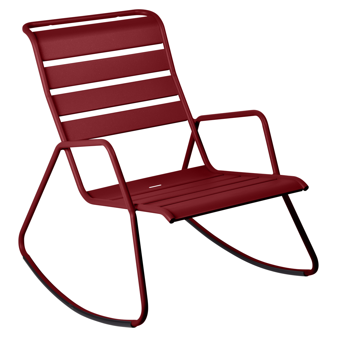 rocking chair metal, rocking chair fermob, rocking chair jardin, rocking chair rouge