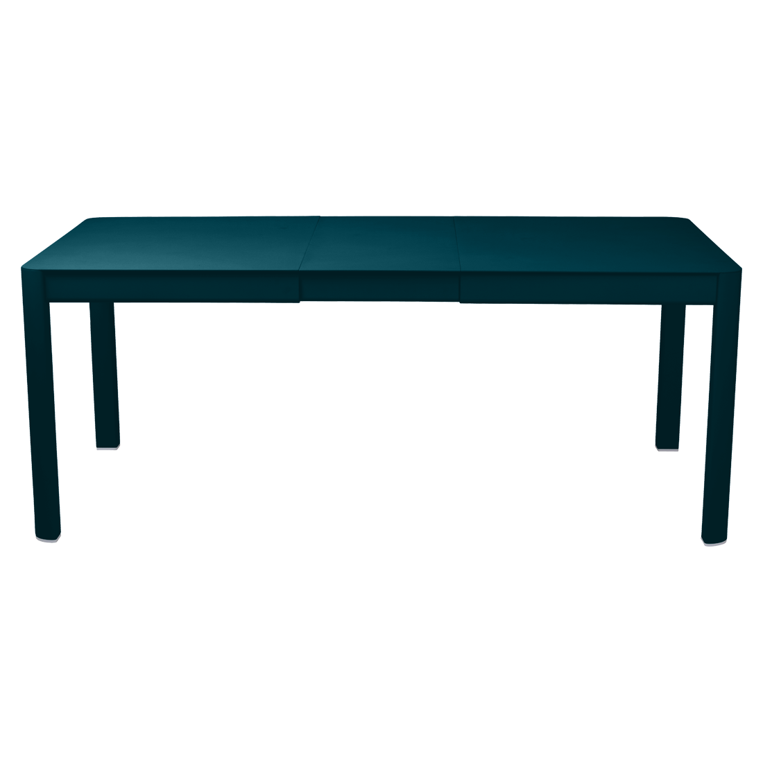 Table 1 allonge 149/191 x 100 cm ribambelle bleu acapulco