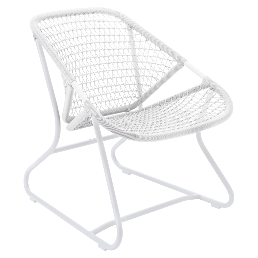 fauteuil de jardin, fauteuil blanc, fauteuil fermob